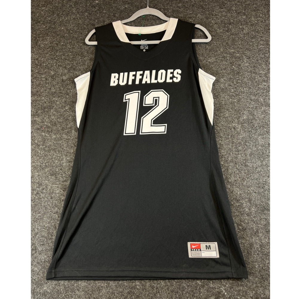Nike Team Colorado Buffaloes Jersey Womens Medium Black TEAM ISSUE 12 Basketball